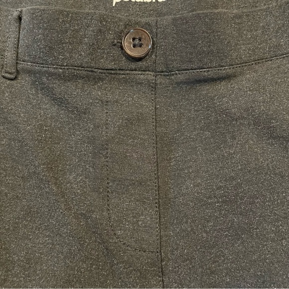 Betabrand Classic Dress Pant Bootcut Pull On Yoga Pant in Charcoal Grey Medium - Picture 5 of 10